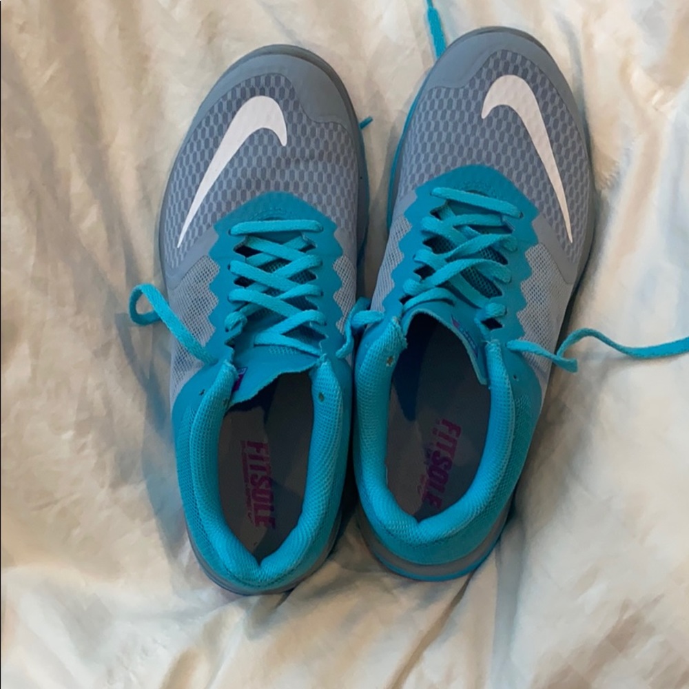 Nike Running Shoes; Fitsole; Worn only once!